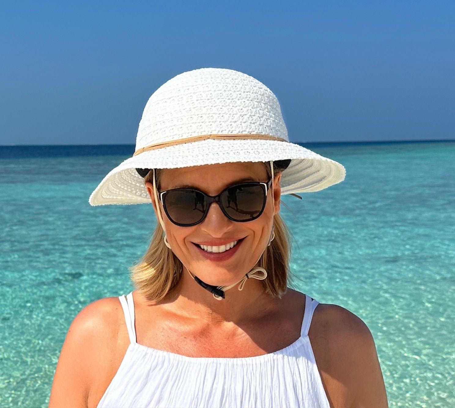 bike helmet looks like womens wicker Straw Hat Shibori Blue its like having a head full of living Bike Helmet Hats – Stylish