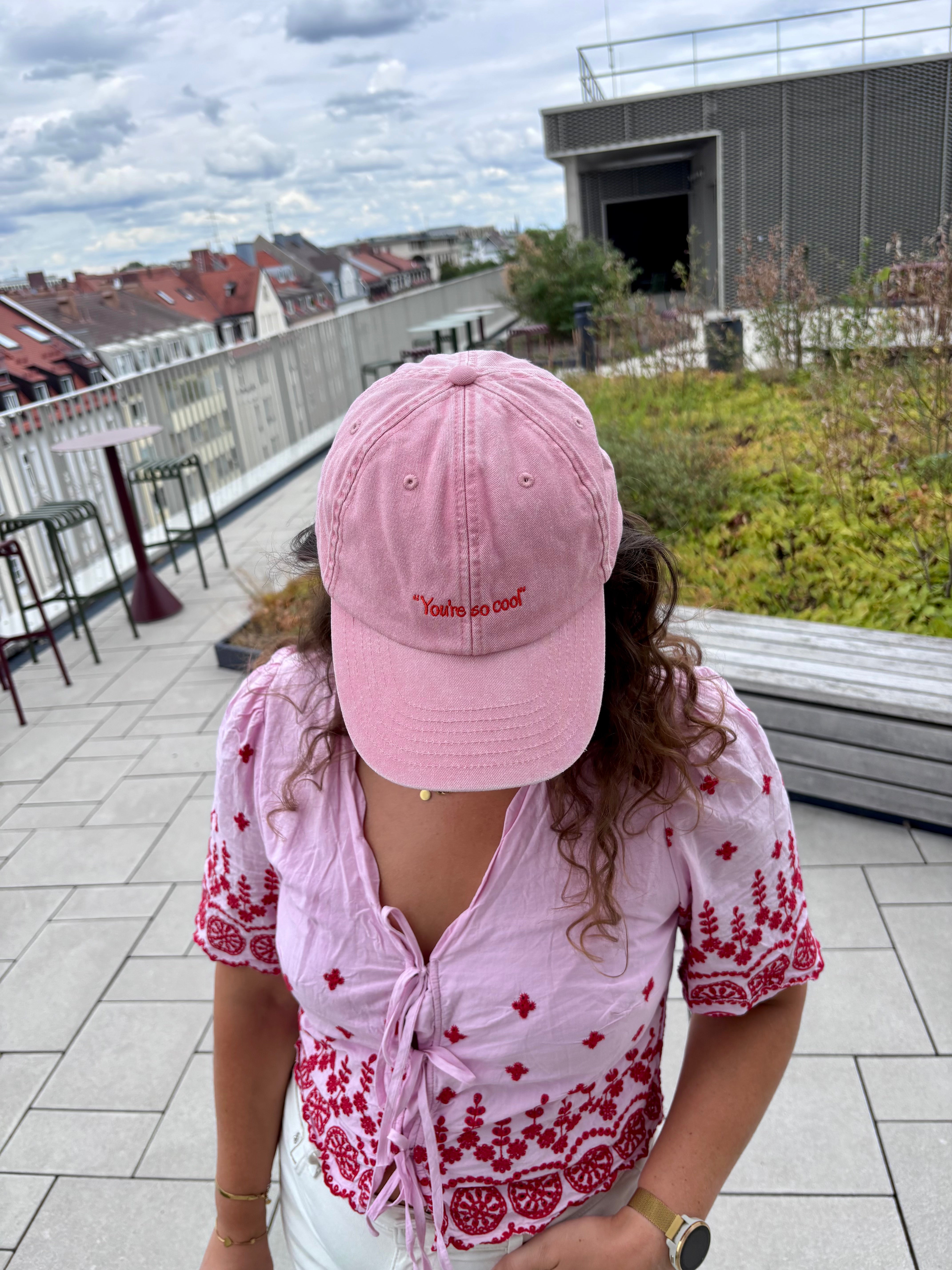 You're so cool - Vintage Cap pink