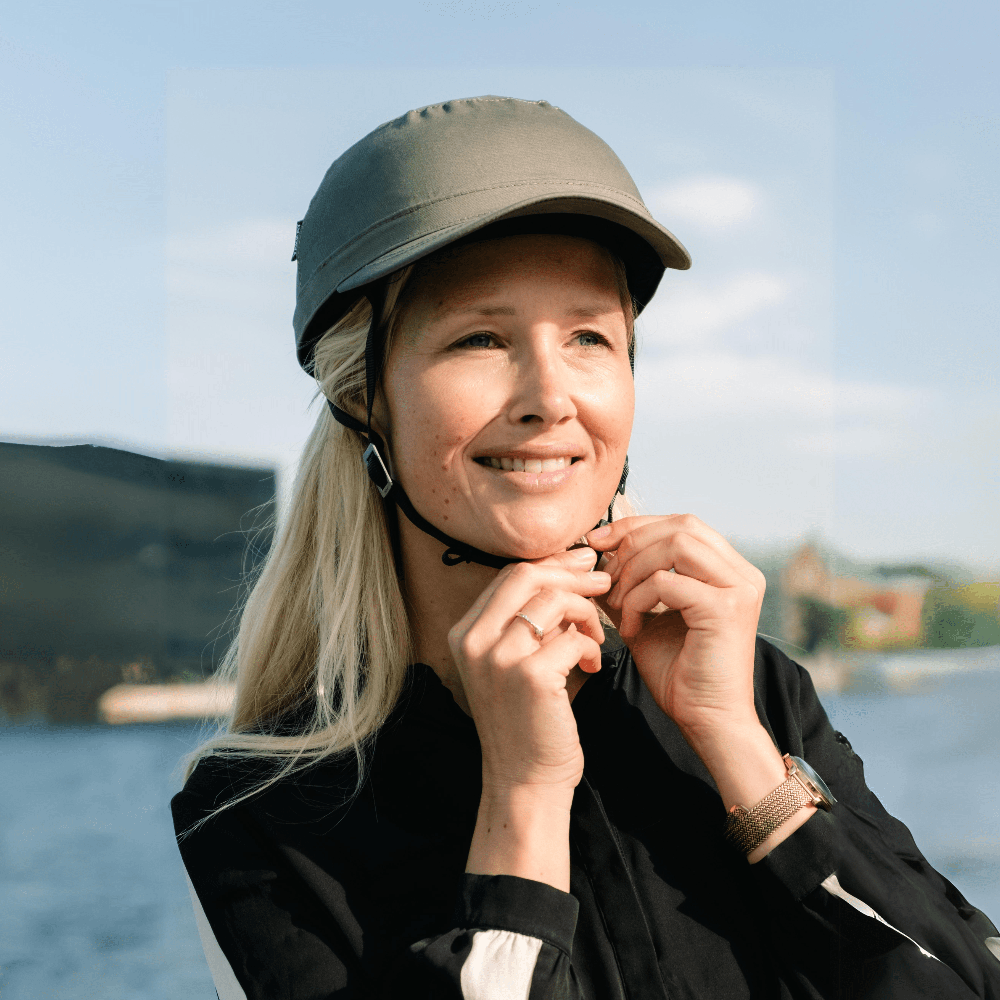Paris New York Helmet Hat (helmet+cover) - YAKKAY