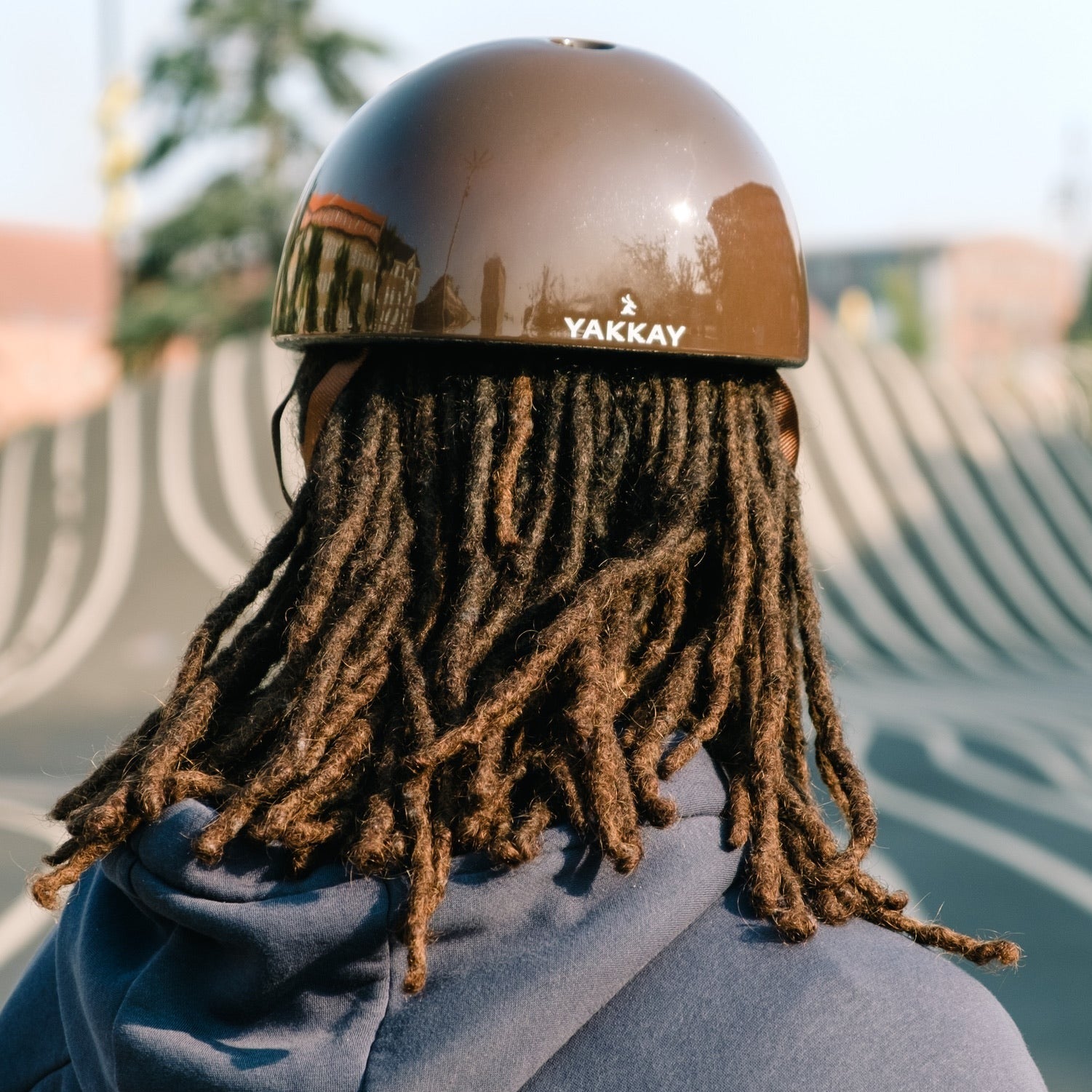 Smart Two Helmet - Brown - YAKKAY