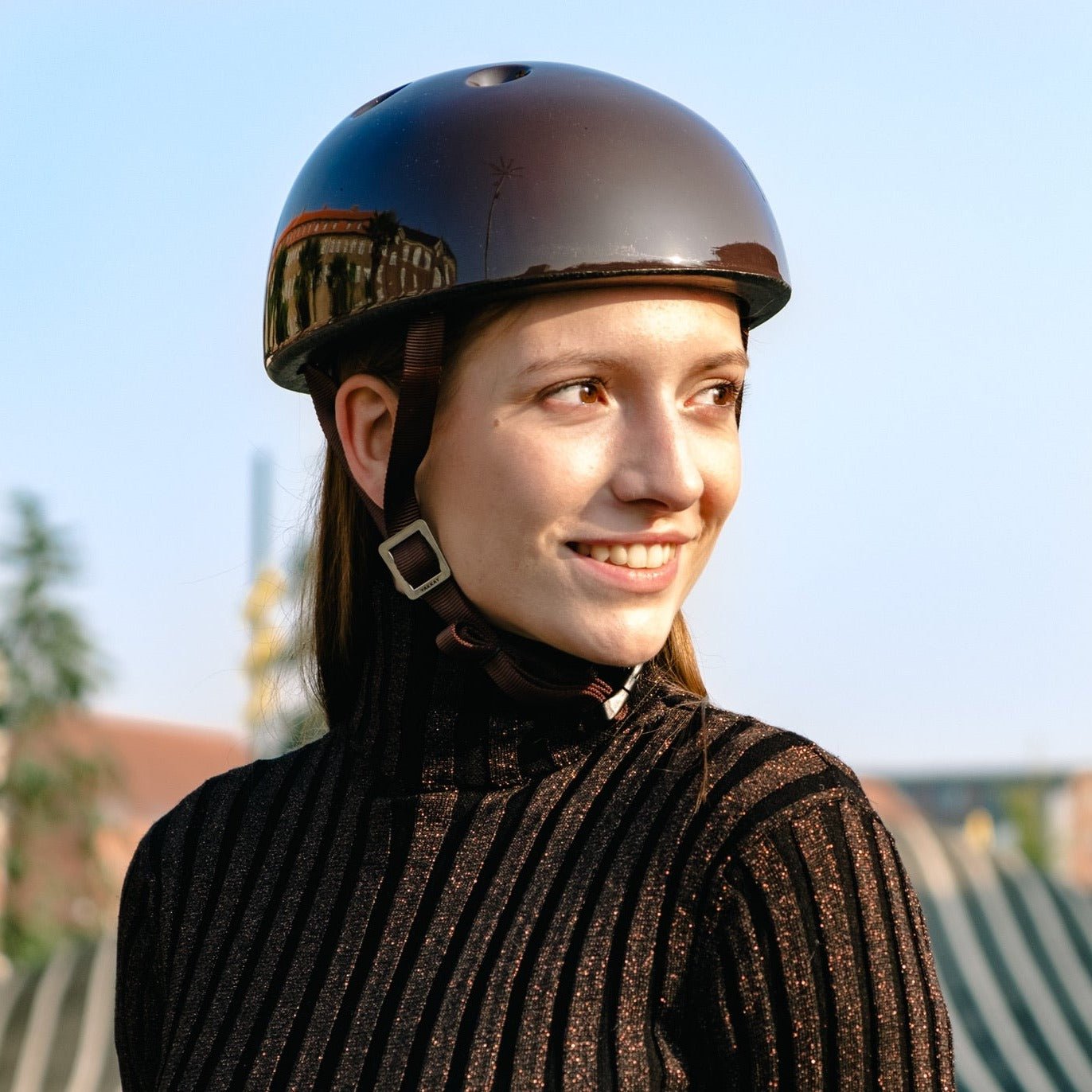 Smart Two Helmet - Brown - YAKKAY