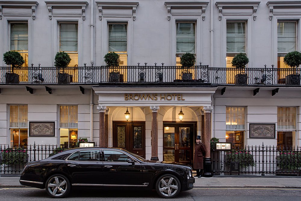 YAKKAY bicycle helmets at Brown's Hotel in London - YAKKAY