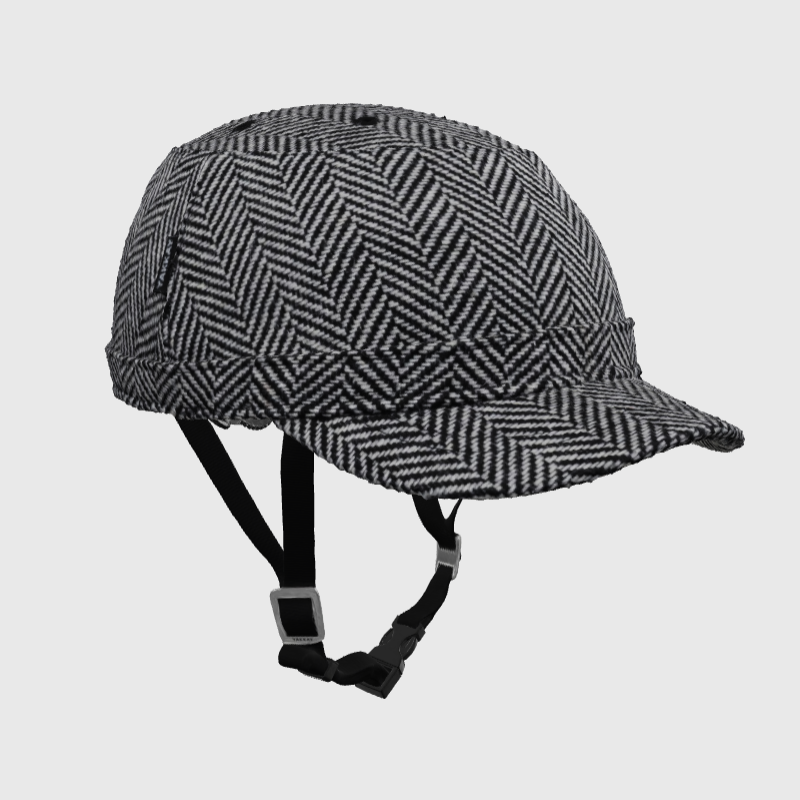 Paris Herringbone Helmet Hat helmet cover