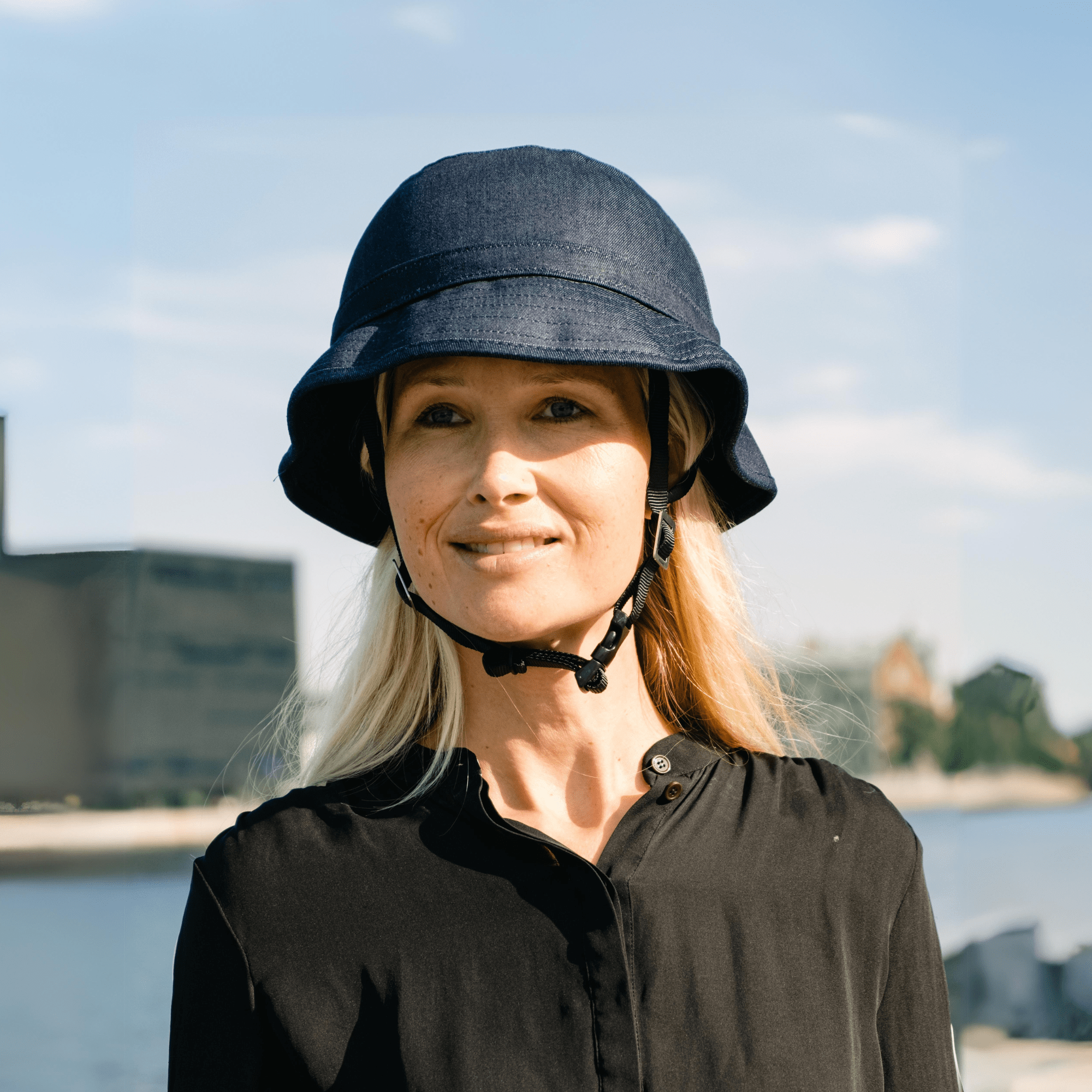 Tokyo Denim Helmet Hat (helmet+cover) - YAKKAY