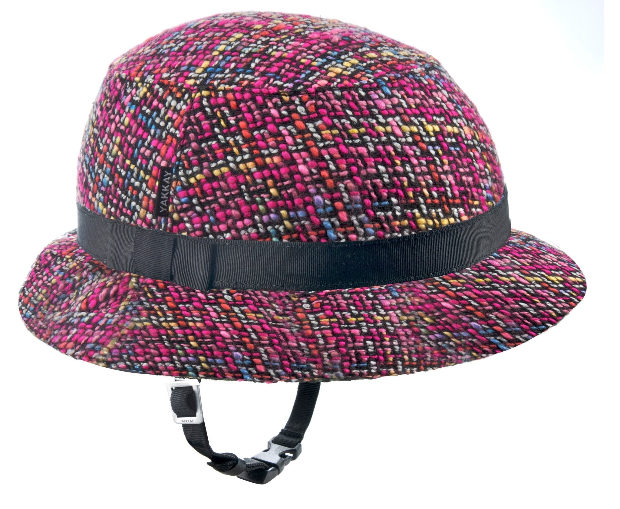 Tokyo Pink Jazz Helmet Hat (helmet+cover) - YAKKAY