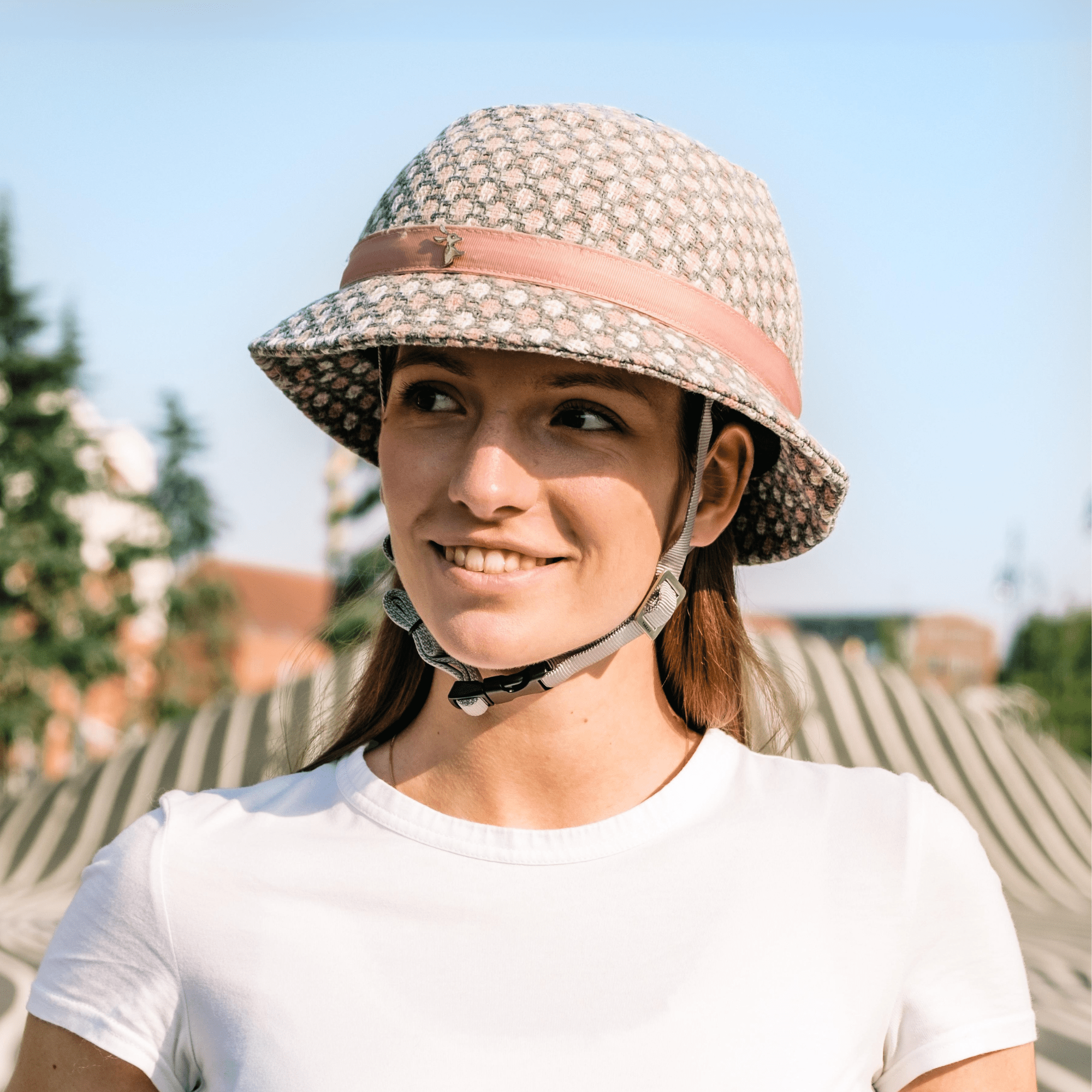 Tokyo Rose Helmet Hat (helmet+cover) - YAKKAY