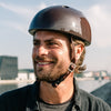 YAKKAY Smart Two brown bike helmet