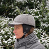 YAKKAY bicycle helmet with winter cover and earwarmers