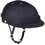 YAKKAY Milano Dark Blue Denim bike helmet hat